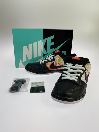 【中古品】【メンズ】 NIKE SB ナイキエスビー DUNK LOW PRO QS BQ6832-001 ダンク ロー プロ クイックストライク スニーカー 靴 160-240517-yn-10-min サイズ：28.5cm US10.5 カラー：BLACK/BLACK-ORANGE FLASH 万代Net店