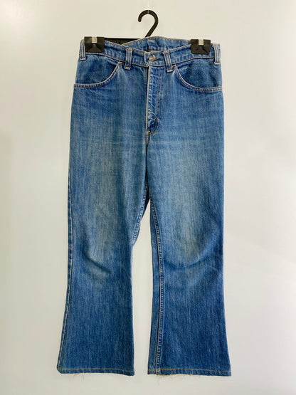 【中古】【メンズ】 Levi's リーバイス オレンジタブ 42TALON ボタン裏16 70’S FLARE DENIM PANT 70年代 フレア デニムパンツ  ボトムス 157-240806-jt-20-min サイズ：サイズ不明 カラー：インディゴ 万代Net店