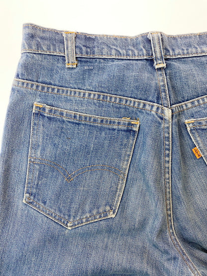 【中古】【メンズ】 Levi's リーバイス オレンジタブ 42TALON ボタン裏16 70’S FLARE DENIM PANT 70年代 フレア デニムパンツ  ボトムス 157-240806-jt-20-min サイズ：サイズ不明 カラー：インディゴ 万代Net店