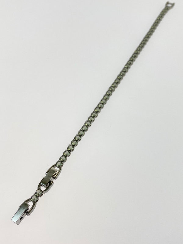 【中古美品】【レディース】 SWAROVSKI スワロフスキー TENNIS DELUXE BRACELET 5514655 テニス デラックス ブレスレット アクセサリー 192-240521-yn-18-min カラー：シルバー 万代Net店