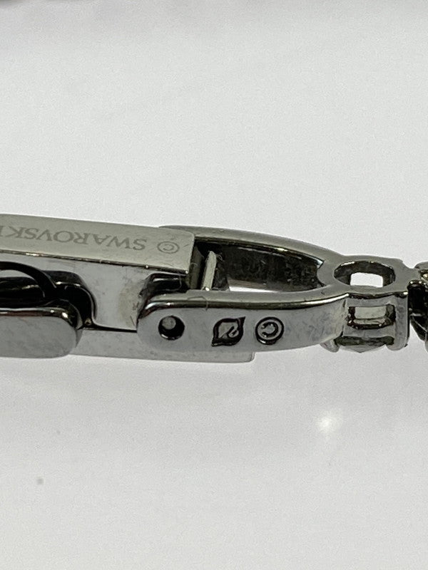 【中古美品】【レディース】 SWAROVSKI スワロフスキー TENNIS DELUXE BRACELET 5514655 テニス デラックス ブレスレット アクセサリー 192-240521-yn-18-min カラー：シルバー 万代Net店