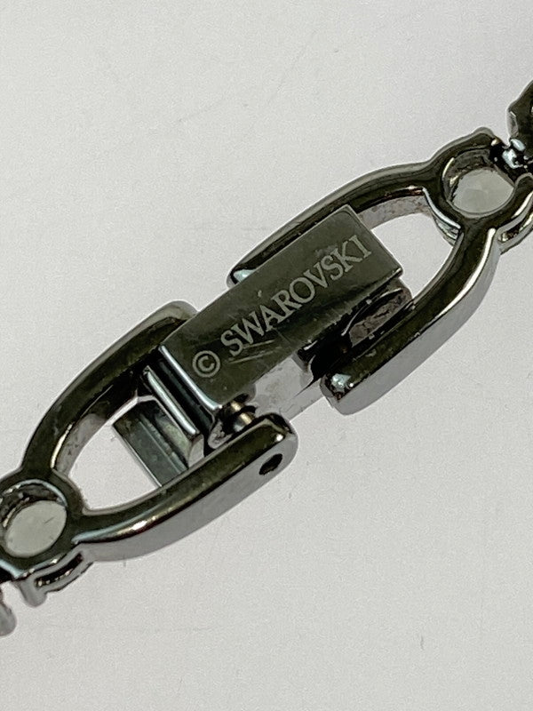 【中古美品】【レディース】 SWAROVSKI スワロフスキー TENNIS DELUXE BRACELET 5514655 テニス デラックス ブレスレット アクセサリー 192-240521-yn-18-min カラー：シルバー 万代Net店