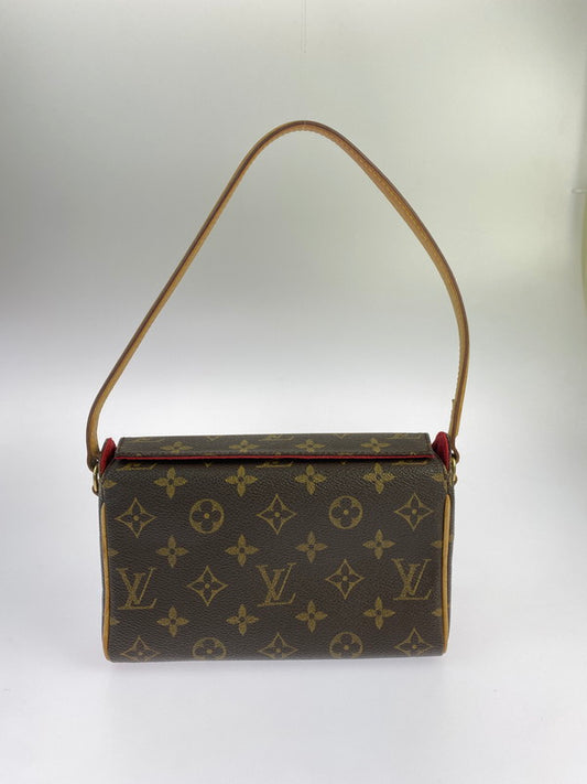 【中古品】【レディース】 LOUIS VUITTON ルイ・ヴィトン モノグラム レシタル M51900 SL0013 ハンドバッグ カバン 179-240617-yn-03-min カラー：ブラウン 万代Net店