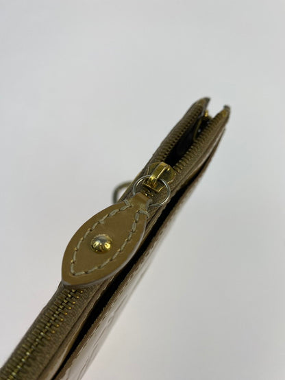 【中古品】【メンズ/レディース】 LOUIS VUITTON ルイ・ヴィトン ヴェルニ ポシェット・クレNM M91463 CA2132 キーリング付き コインケース 179-240617-yn-07-min カラー：ゴールド 万代Net店