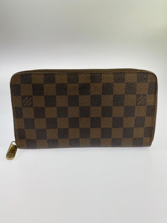 【LIFTる。景品】【中古品】【メンズ】 LOUIS VUITTON ルイ・ヴィトン ダミエ ジッピー オーガナイザー N60003 VI0085 長財布 179-240617-yn-05-min カラー：ブラウン 万代Net店