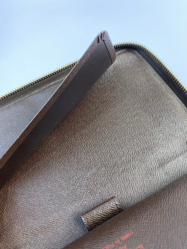 【LIFTる。景品】【中古品】【メンズ】 LOUIS VUITTON ルイ・ヴィトン ダミエ ジッピー オーガナイザー N60003 VI0085 長財布 179-240617-yn-05-min カラー：ブラウン 万代Net店
