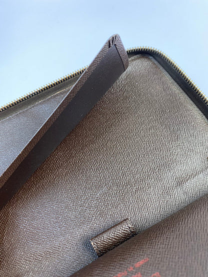【LIFTる。景品】【中古品】【メンズ】 LOUIS VUITTON ルイ・ヴィトン ダミエ ジッピー オーガナイザー N60003 VI0085 長財布 179-240617-yn-05-min カラー：ブラウン 万代Net店