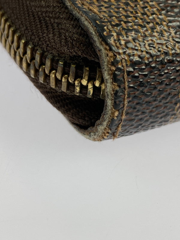 【LIFTる。景品】【中古品】【メンズ】 LOUIS VUITTON ルイ・ヴィトン ダミエ ジッピー オーガナイザー N60003 VI0085 長財布 179-240617-yn-05-min カラー：ブラウン 万代Net店