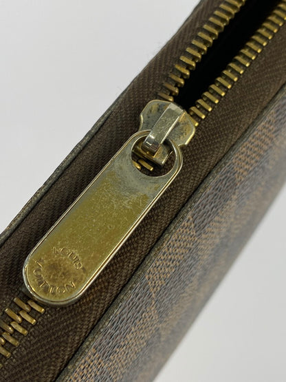 【LIFTる。景品】【中古品】【メンズ】 LOUIS VUITTON ルイ・ヴィトン ダミエ ジッピー オーガナイザー N60003 VI0085 長財布 179-240617-yn-05-min カラー：ブラウン 万代Net店