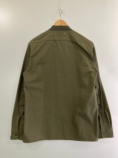 【中古品】【メンズ】  NONNATIVE×PILGRIM SURF SUPPLY  ノンネイティブ　ピルグリム サーフ+サプライ　NN-S3252 TRAINER SHIRT C N RIPSTOP　トレーナーシャツ 140-240710-ks-13-min サイズ：2 カラー：オリーブ系 万代Net店