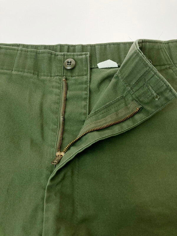 【中古品】【メンズ】  U.S.ARMY 8405-00-610-2694 86年製造 80S UTILITY PANTS ユーティリティパンツ ボトムス パンツ 157-240603-jt-17-min サイズ：36×33 カラー：カーキ 万代Net店