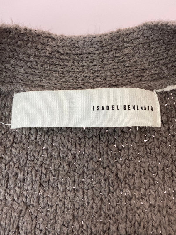 【中古品】【メンズ】  ISABEL BENENATO LONG CARDIGAN イザベルベネナート ロングカーディガン トップス 141-240703-yn-25-min サイズ：XS 万代Net店