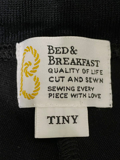 【中古品】【レディース】 BED＆BREAKFAST ベッドアンドブレックファスト 8038200025 STANDARD SLIM JERSEY PANTS スタンダードスリム ジャージーパンツ ボトムス 171-240727-me-09-min サイズ：TINY カラー：ブラック 万代Net店