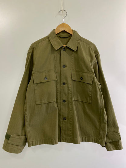 【中古品】【メンズ】 Adam et Rope WILD LIFE TAILOR アダムエロペワイルドテーラー GPG-51040-B MILITARY JACKET ミリタリージャケット 140-241011-cn-3-min サイズ：M カラー：カーキ 万代Net店