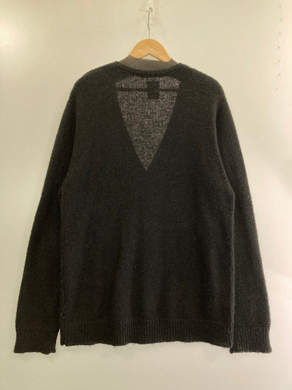 【中古品】【メンズ】 STUSSY ステューシー ACRYLIC MOHAIR CARDIGAN アクリル モヘア カーディガン トップス 142-240529-yn-05-min サイズ：L カラー：ブラック 万代Net店