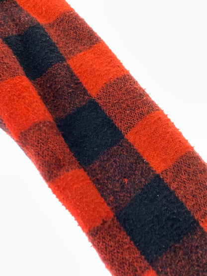 【現状渡し品】【メンズ】 ANDERSON-LITTLE リトルアンデルセン 60S BUFFALO CHECK HUNTING JACKET チェックジャケット アウター 146-240831-ks-36-min サイズ：サイズ不明 カラー：レッド系 万代Net店