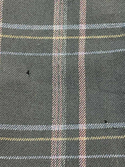 【中古品】【メンズ】 COMME des GARCONS HOMME コムデギャルソンオム HP-08034S AD1990 90S YZIP CHECK SLACKS チェック柄スラックス ボトムス 151-240522-ab-02-min サイズ：S カラー：ブラック系チェック柄 万代Net店