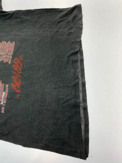 【中古品】【メンズ】  USED 80S"HELLOWEEN"PUNPKINS FLY FREE 88-89 TOUR T-SHIRT ハロウィン 1988-1989 ツアーTシャツ メタルバンド バンT 146-240617-cn-14-min カラー：ブラック 万代Net店