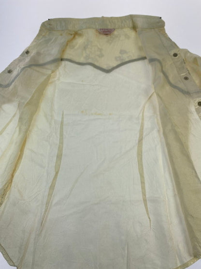 【現状渡し品】【レディース】 H BAR C エイチバーシー 60-70S WESTERN SHIRT ウエスタンシャツ 長袖トップス 170-250103-me-15-min サイズ：36 カラー：クリーム 万代Net店