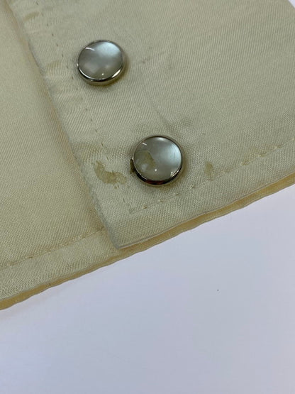 【現状渡し品】【レディース】 H BAR C エイチバーシー 60-70S WESTERN SHIRT ウエスタンシャツ 長袖トップス 170-250103-me-15-min サイズ：36 カラー：クリーム 万代Net店