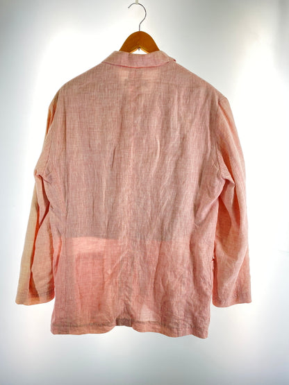 【中古品】【メンズ】 VAN ヴァン 052M08-49001 90S リネン混シングルジャケット ライトアウター 146-260604-AS-32-min サイズ：ライトアウター カラー：ピンク 万代Net店