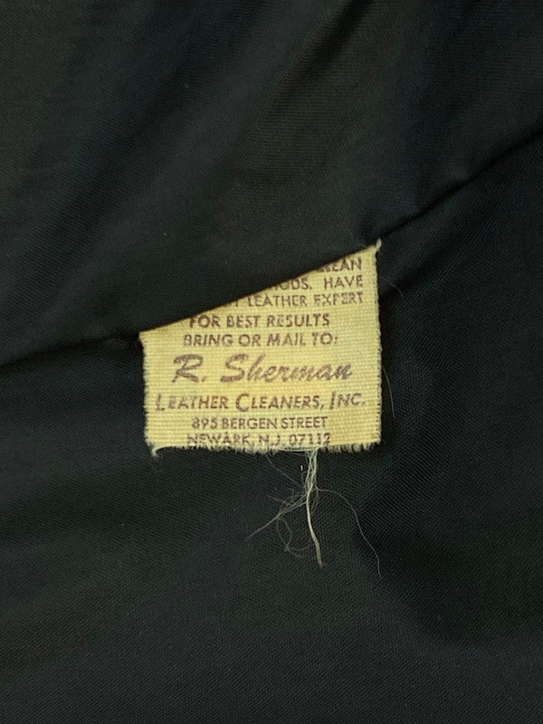 【現状渡し品】【メンズ】 R.SHERMAN アール シャーマン 70S SINGLE LEATHER COAT 1970年代 シングル レザー コート ヴィンテージ メンズ アウター 146-260410-KS-22-min サイズ：不明 カラー：ブラウン系 万代Net店