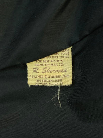 【現状渡し品】【メンズ】 R.SHERMAN アール シャーマン 70S SINGLE LEATHER COAT 1970年代 シングル レザー コート ヴィンテージ メンズ アウター 146-260410-KS-22-min サイズ：不明 カラー：ブラウン系 万代Net店