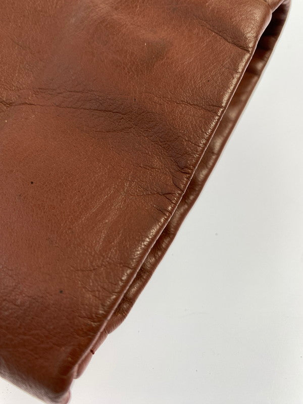 【現状渡し品】【メンズ】 R.SHERMAN アール シャーマン 70S SINGLE LEATHER COAT 1970年代 シングル レザー コート ヴィンテージ メンズ アウター 146-260410-KS-22-min サイズ：不明 カラー：ブラウン系 万代Net店
