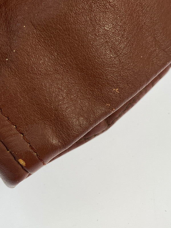 【現状渡し品】【メンズ】 R.SHERMAN アール シャーマン 70S SINGLE LEATHER COAT 1970年代 シングル レザー コート ヴィンテージ メンズ アウター 146-260410-KS-22-min サイズ：不明 カラー：ブラウン系 万代Net店