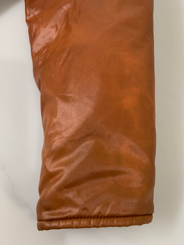 【現状渡し品】【メンズ】 UNKNOWN USED ユーズド 推定50-60S DOWN JACKET 推定50-60年代 ダウンジャケット 棒型TALON アウター 146-260617-yn-22-min サイズ：M カラー：ブラウン 万代Net店