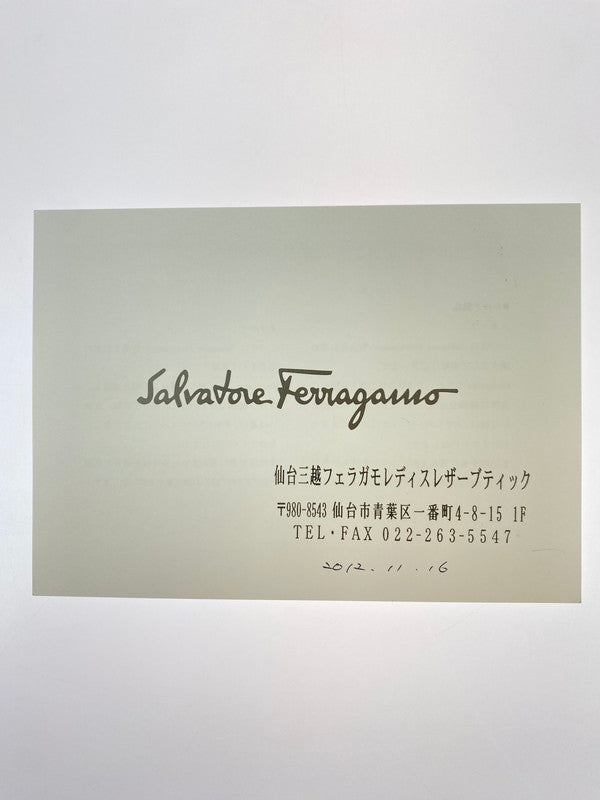 【LIFTる。景品】【中古品】【メンズ】 Salvatore Ferragamo サルヴァトーレフェラガモ 00's 総柄シルクネクタイ 183-240906-yn-19-min カラー：レッド 万代Net店