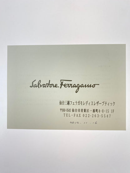 【LIFTる。景品】【中古品】【メンズ】 Salvatore Ferragamo サルヴァトーレフェラガモ 00's 総柄シルクネクタイ 183-240906-yn-19-min カラー：レッド 万代Net店