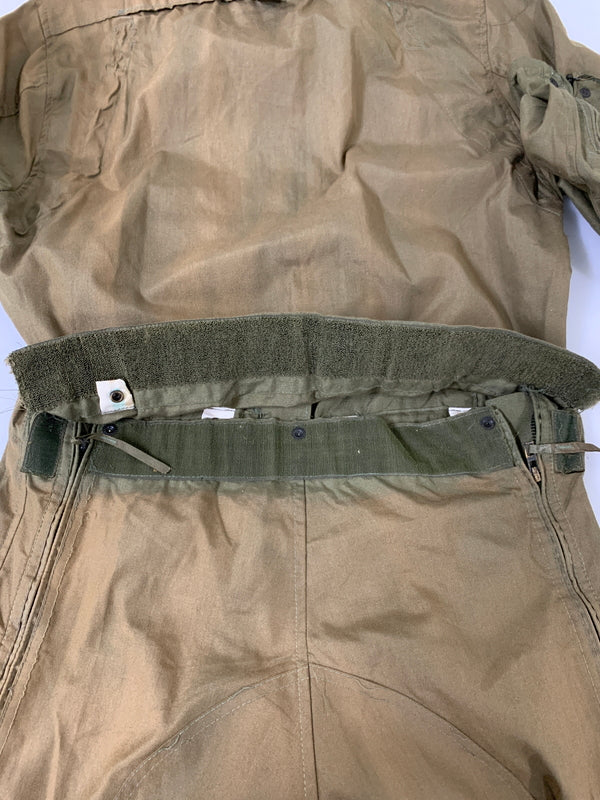 【現状渡し品】【メンズ】 U.S.ARMY-ISRATEX社- ユーエスアーミー 100-89-C-0421 89年製造 80S CVC タンカース オーバーオール 146-260523-zi-03-min サイズ：不明 カラー：グリーンカーキ 万代Net店