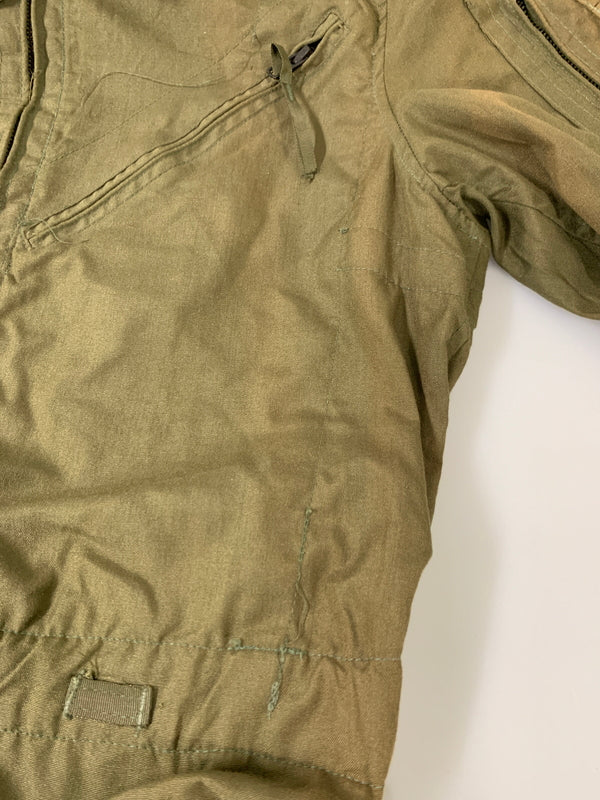 【現状渡し品】【メンズ】 U.S.ARMY-ISRATEX社- ユーエスアーミー 100-89-C-0421 89年製造 80S CVC タンカース オーバーオール 146-260523-zi-03-min サイズ：不明 カラー：グリーンカーキ 万代Net店