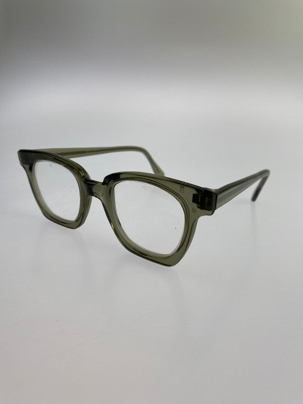 【中古品】【メンズ】  U.S.SAFETY GLASS 60-70's AMERICAN OPTICAL 6M PI Z87 セーフティグラス PI刻印 眼鏡 メガネ 203-240603-yn-03-min カラー：オリーブグリーン（クリア） 万代Net店