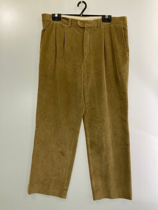 【中古品】【メンズ】 EUCIDIO TUCCI CORDUROY TROUSERS コーデュロイ トラウザーズ パンツ ボトムス 157-240906-yn-06-min カラー：ブラウン系 万代Net店