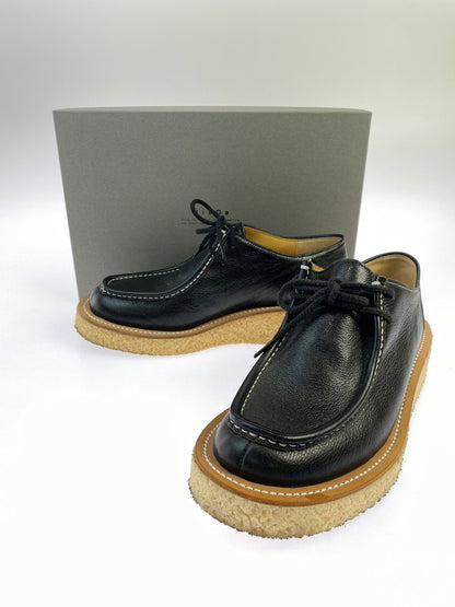 【中古品】【メンズ】 JIEDA ジエダ JIE-22SS-GD01-A 22SS RUBBER SOLE TYROLEAN SHOES ラバー ソール チロリアン シューズ 靴 164-260707-jt-19-min サイズ：42 カラー：ブラック 万代Net店