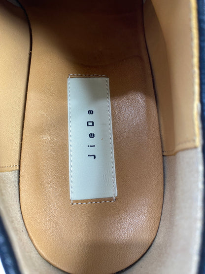 【中古品】【メンズ】 JIEDA ジエダ JIE-22SS-GD01-A 22SS RUBBER SOLE TYROLEAN SHOES ラバー ソール チロリアン シューズ 靴 164-260707-jt-19-min サイズ：42 カラー：ブラック 万代Net店