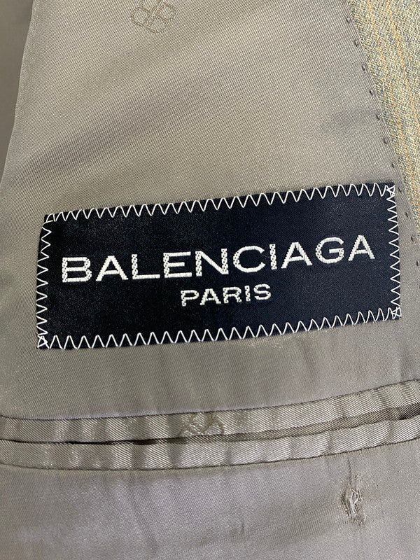 【現状渡し品】【メンズ】 BALENCIAGA バレンシアガ SUIT SET-UP スーツセットアップ 141-241107-me-04-min カラー：サンドベージュ系 万代Net店