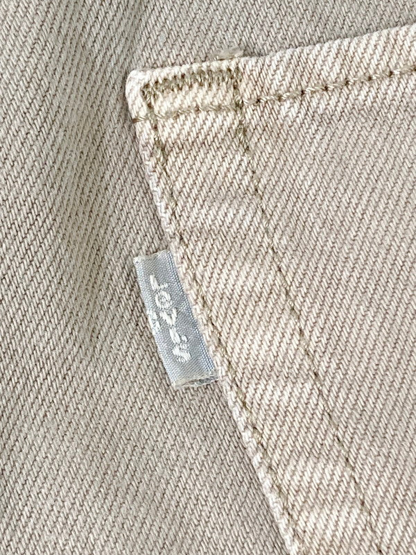 【中古品】【レディース】 Levi's リーバイス -SILVER TAB- A3518-0001 94 BAGGY STONE WASH バギー ストーンウォッシュ ボトムス 171-240813-me-24-min サイズ：27×29 カラー：ベージュ 万代Net店