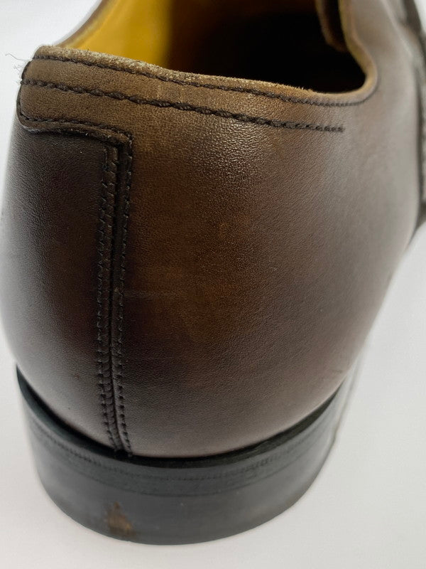 【中古品】【メンズ】  UNION IMPERIAL ユニオンインペリアル LEATHER SHOES U1521 ボックスカーフ クォーターブローグ シューズ 靴 164-240528-ab-02-min サイズ：7 カラー：ブラウン 万代Net店