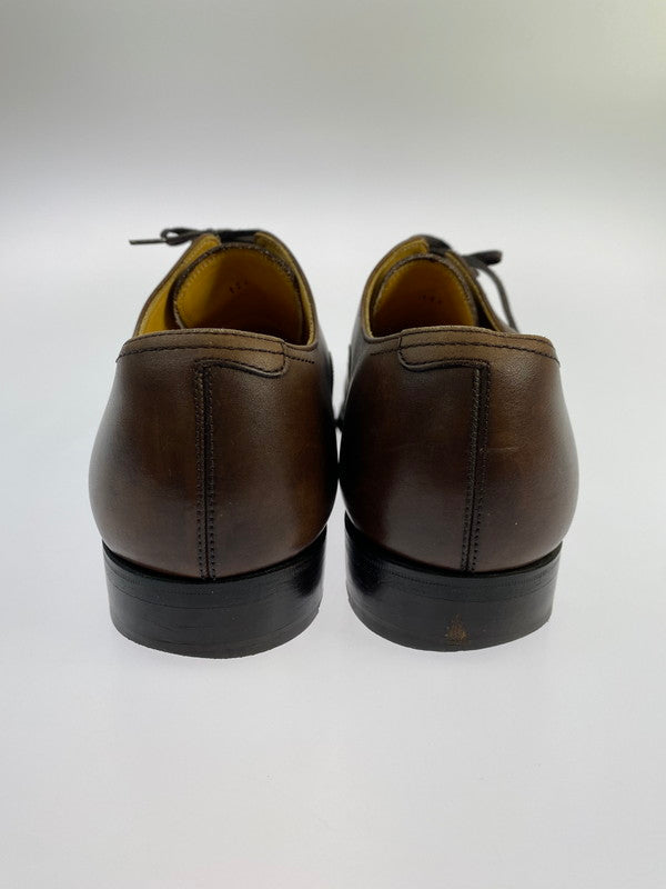 【中古品】【メンズ】 UNION IMPERIAL ユニオンインペリアル LEATHER SHOES U1521 ボックスカーフ クォーターブローグ シューズ 靴 164-240528-ab-02-min サイズ：7 カラー：ブラウン 万代Net店