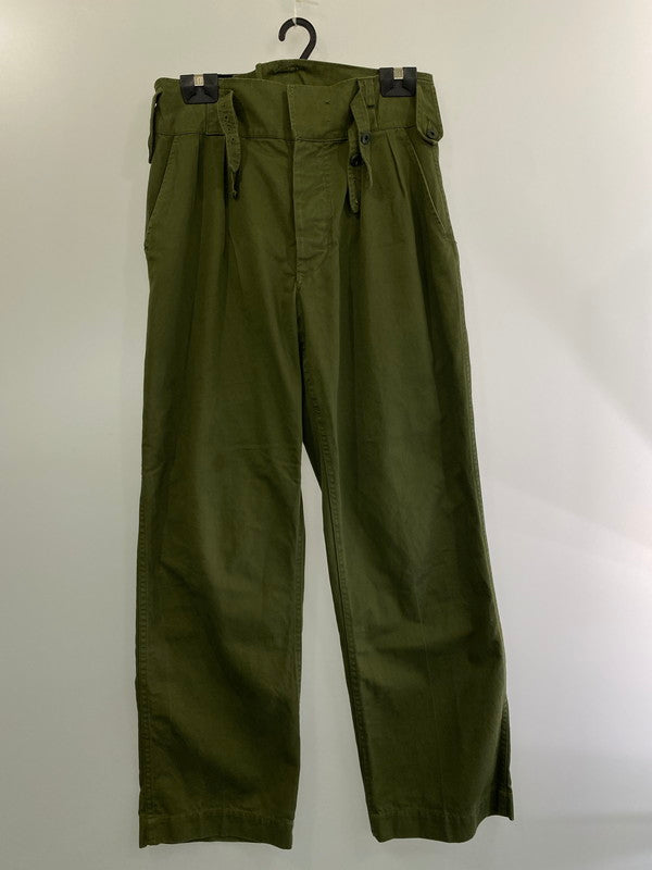 【中古品】【メンズ】  ROYAL CANADIAN ARMY-FEDERAL PANTS INC- 66年製造 60S GRUKHA PANTS グルカパンツ ボトムス 157-240615-ab-4-min サイズ：34-35 カラー：オリーブ 万代Net店