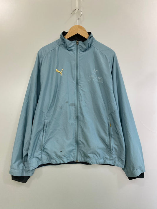 【現状渡し品】【メンズ】 PUMA プーマ NYLON JACKET ナイロンジャケット 146-260408-zi-07-min サイズ：M カラー：ライトブルー 万代Net店