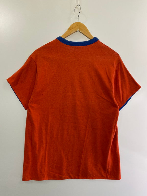 【中古品】【メンズ】  90S COLLEGIATE REVERSIBLE TEE 半袖 Tシャツ ティーシャツ リバーシブル 146-240630-as-28-min カラー：ブルー/オレンジ 万代Net店