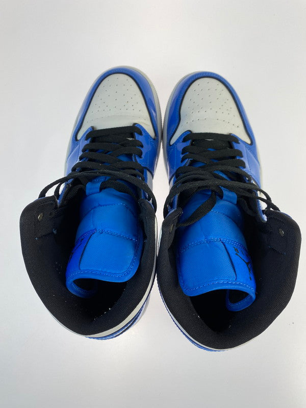 【中古品】【メンズ】 NIKE ナイキ DD6834-402 AIR JORDAN 1 MID SE"SIGNAL BLUE" エアジョーダン 1 ミッド スニーカー シューズ 靴 160-240601-me-19-min サイズ：27.5cm カラー：SIGNAL BLUE/BLACK-WHITE 万代Net店