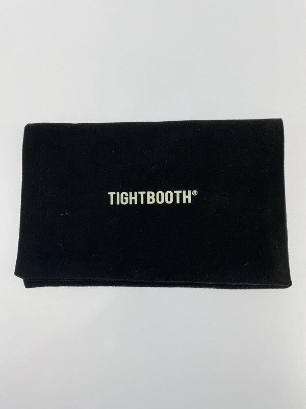 【中古品】【メンズ】  TIGHTBOOTH タイトブース FW23-A09 23AW LEATHER ZIP AROUND WALLET レザー ジップ アラウンド ウォレット ミニ財布 カード入れ 200-240628-me-07-min カラー：ブラック 万代Net店