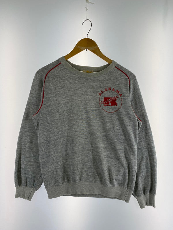 【中古品】【メンズ】  RUSSELL ATHLETIC ラッセルアスレティック 金タグ 70-80S RAGLAN SWEATSHIRT スウェット クルーネック 146-240702-as-31-min カラー：グレー 万代Net店