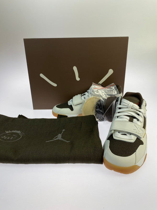 【中古美品】【メンズ】 NIKE ナイキ TRAVIS SCOTT FZ8117-100 JORDAN JUMPMAN JACK TR スニーカー シューズ 靴 160-240604-ab-7-min サイズ：25cm カラー：SAIL/MUSLIN-DARK MOCHA 万代Net店