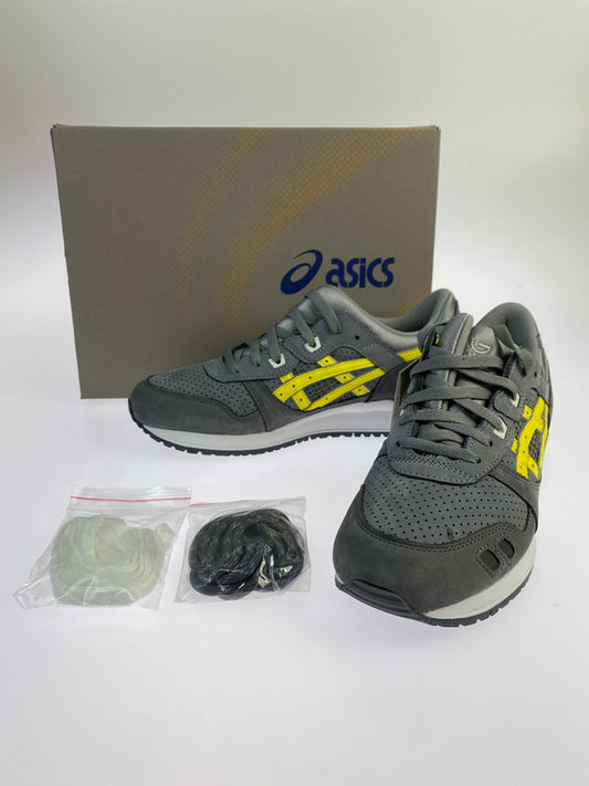 【中古美品】【メンズ】 asics アシックス KITH RONNIE FIEG 1201A810-020 GEL‐LYTE III REMASTERED スニーカー シューズ 靴 162-240604-ab-12-min サイズ：27.5cm カラー：グレー/イエロー系 万代Net店